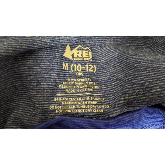 NEW Kids REI CO-OP Purple 2-Piece Long Underwear Set Size 10-12 - Picture 12 of 13